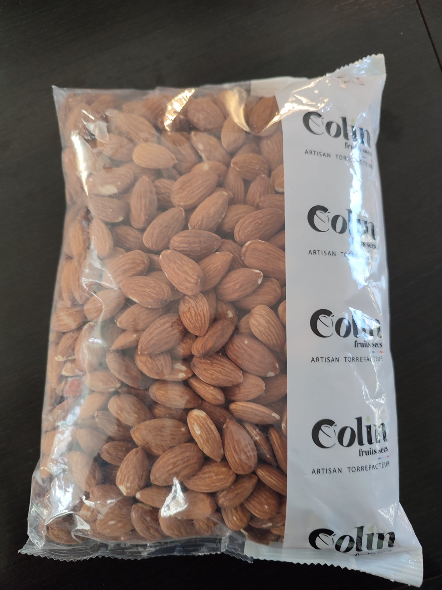 Amandes grillées non salées