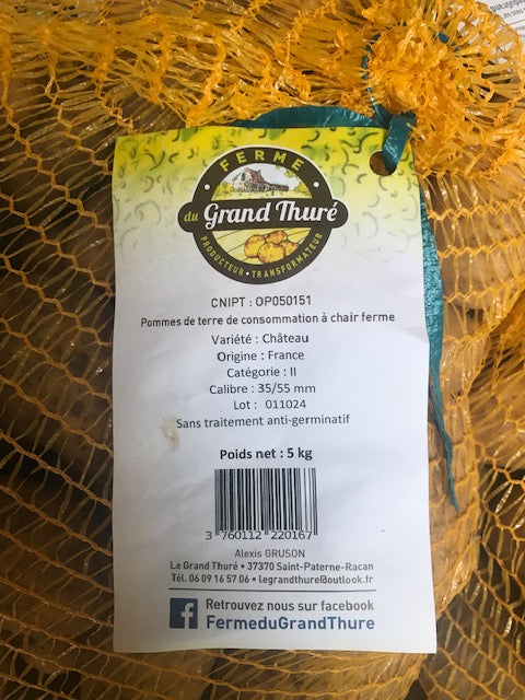 Pommes de terre nouvelles 5kg