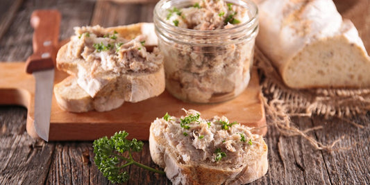 Rillette de  Saint-Jacques le pot de 90 grs